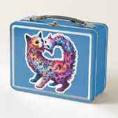 Bifuricated Cat and RCR Metal Lunchbox (Voorkant)