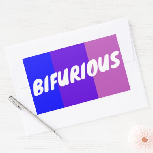 Bifurieuze Sticker (Envelop)