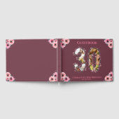 Big 30th Birthday Foto Collage Flower Woman Gastenboek (Volledig)