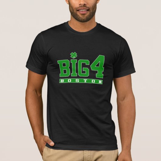 Big 4 Boston 2-zijdig T-shirt (Voorkant)
