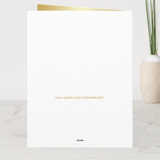 BIG 50e Jubileum Foto Guest Signing Kaart (Achterkant)