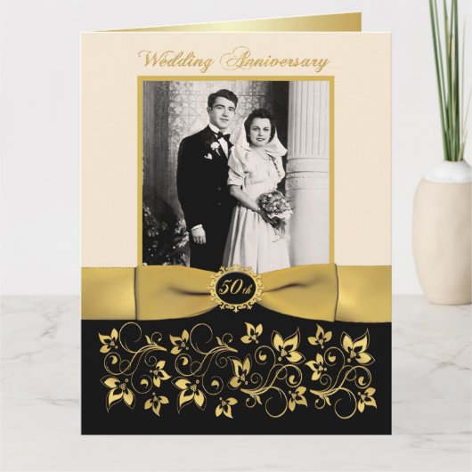 BIG 50e Jubileum Foto Guest Signing Kaart (Voorkant)