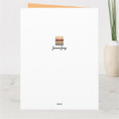 BIG 50e Jubileum van All Love Shines Bright Kaart (Achterkant)