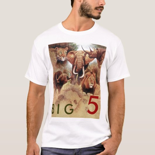BIG 5 T-SHIRT (Voorkant)