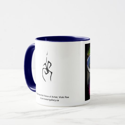 BIG 5 (waterbuffel) Mok (Voorkant links)