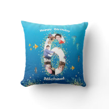 Big 6th Birthday Photo Collage under Zee