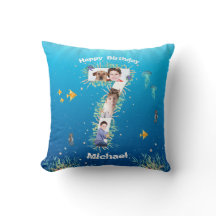 Big 7th Birthday Photo Collage under Zee