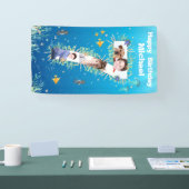 Big 7th Birthday under the Zee Photo Collage Spandoek (Beurs)