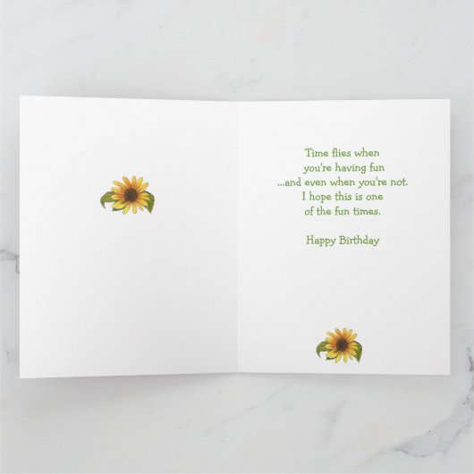 Big 80th Birthday Card Kaart (Binnen)