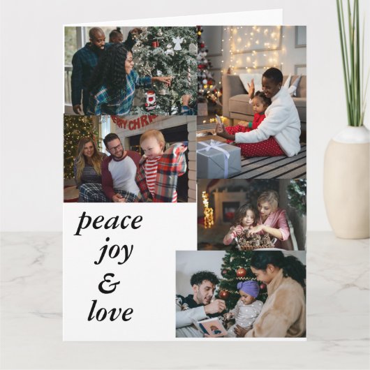 Big, 8.5" x 11" Folded Greeting Card Kaart (Voorkant)