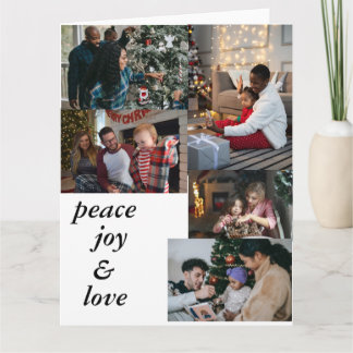 Big, 8.5" x 11" Folded Greeting Card Kaart