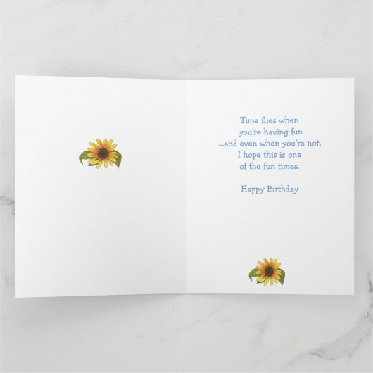 Big 90th Birthday Kaart (Binnen)