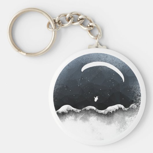 "Big Adventure Paragliding" Sleutelhanger (Voorkant)