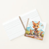 Big adventures with aunty notitieboek (Binnen)