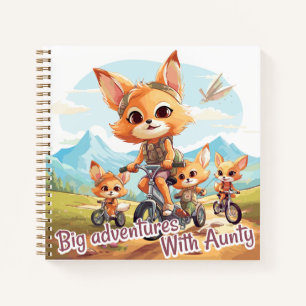 Big adventures with aunty notitieboek