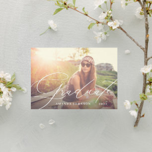 Big Afstuderen het Uitnodiging van het Afstuderen