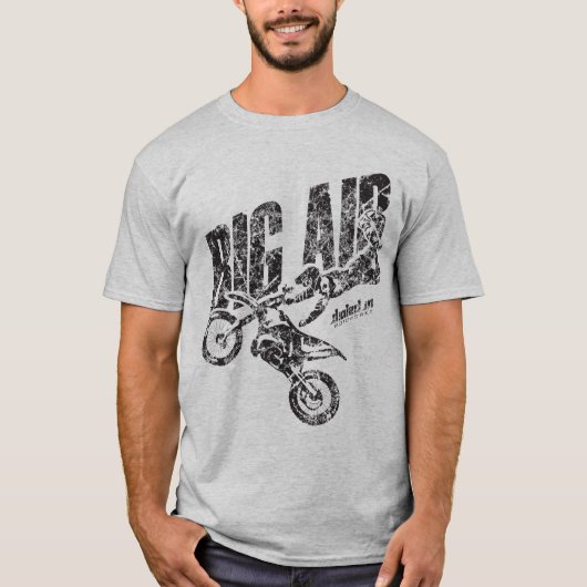 BIG AIR Motorcross Supercross Motorfiets Shirt (Voorkant)