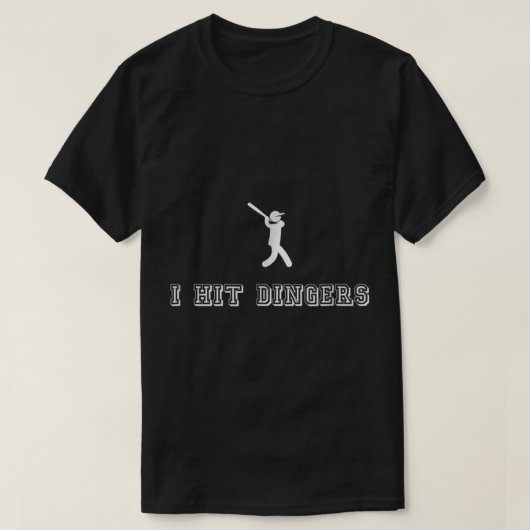 Big Al's I Hit Dingers T-shirt (Design voorkant)