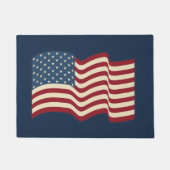 Big American Flag Welkom Mat Doormat Rug Gift (Voorkant)