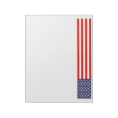Big American vlag note pads | Sterren en strepen Notitieblok (Linkerzijde)