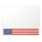 Big American vlag note pads | Sterren en strepen Notitieblok (Voorkant)