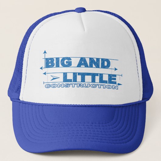 Big and Little Trucker Hat Pet (Voorkant)