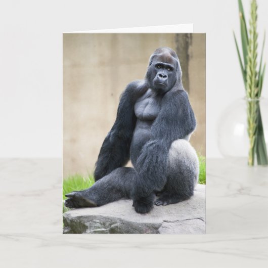 Big Ape-kaart Kaart (Voorkant)