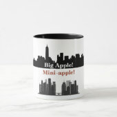 Big Apple! Mini-apple! 11-oz Ceramic mug Mok (Midden)