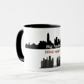 Big Apple! Mini-apple! 11-oz Ceramic mug Mok (Voorkant links)