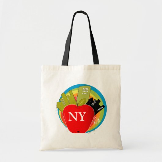 Big Apple - New York Tote Bag (Voorkant)