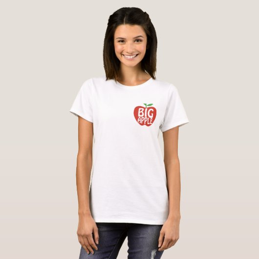Big Apple -NY- T-shirt (Voorkant volledig)