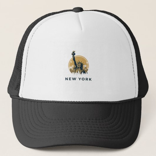 Big Apple-pictogram Trucker Pet (Voorkant)