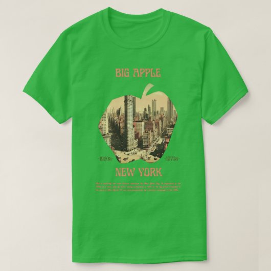 Big Apple T-shirt (Design voorkant)