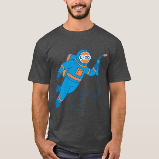 Big ASStronaut Welder Shirt (Voorkant)
