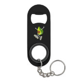 Big Avocado Roll Sleutelhanger Bottle Open Mini Flessenopener (Achterkant)