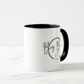 Big Back Crew Coffee Mok #BBC (Voorkant rechts)