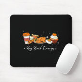 Big Back Energy Funny Thanksgiving Dinner Turkey L Muismat (Met muis)