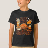 Big Back Energy Funny Thanksgiving Food Lover Turk T-shirt (Voorkant)
