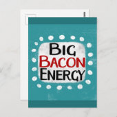 Big Bacon Energy Briefkaart (Voorkant / Achterkant)