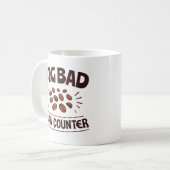 Big Bad Bean Counter Funny Accountant CPA Koffiemok (Voorkant links)