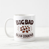 Big Bad Bean Counter Funny Accountant CPA Koffiemok (Links)