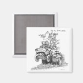 Big Bad Blown Chevy Magneet (Voorkant / Achterkant)