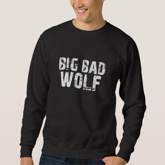 Big Bad en Wolven Werewolf Cool Dog Trui (Voorkant)