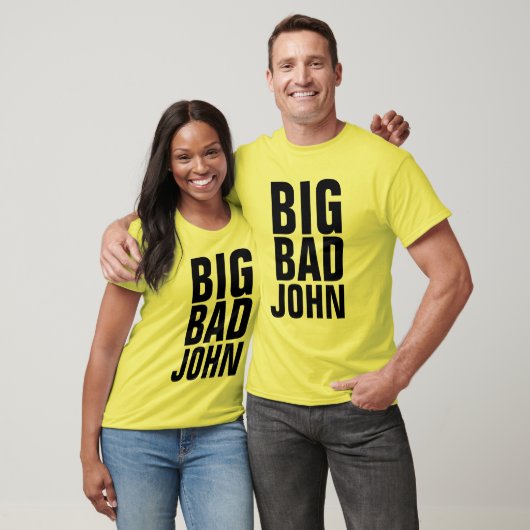 BIG BAD JOHN,  Mannen T-shirt (Unisex)