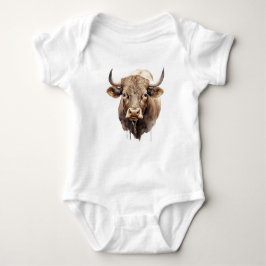 Big Bad Koe Bull Head Romper