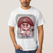 Big Bad Monkey Pirate T-shirt (Voorkant)