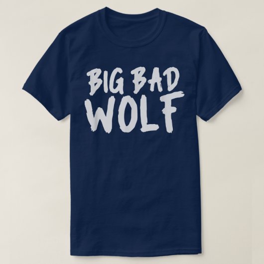 Big Bad Werewolf Wolf Lover Dog Owner & Werewolf T-shirt (Design voorkant)