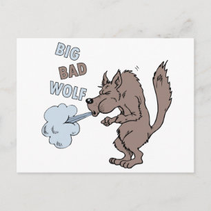 Big Bad Wolf Briefkaart