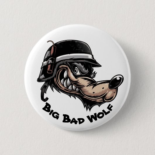 Big Bad Wolf Button (Voorkant)