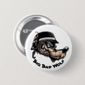 Big Bad Wolf Button (Voorkant /achterkant)